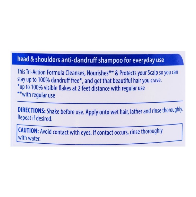 Head & Shoulders Classic Clean Anti-Dandruff Shampoo 1000ml